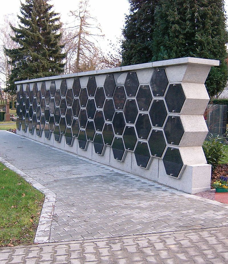 Urnenfachelement „Hexagon“