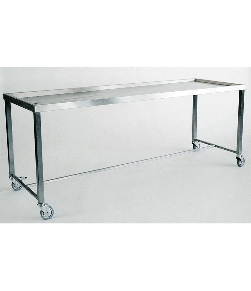 Fahrbarer Wasch- und Seziertisch WT 10/650