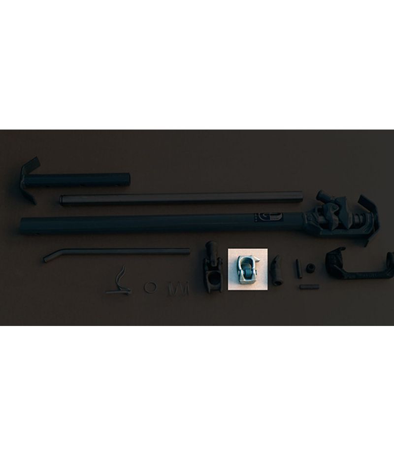 Klemmplatte mit Rolle