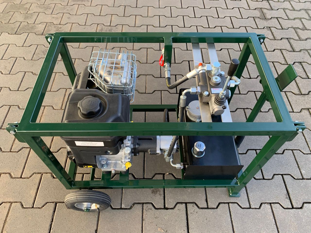 Motorhydraulikaggregat mit einem Anschluss