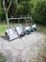 Pfandstation mit 6 Wagen