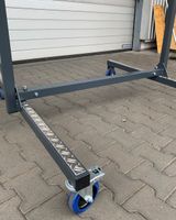 Sargregal für 6 Särge, zweiseitig