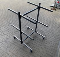 Sargregal für 6 Särge, zweiseitig