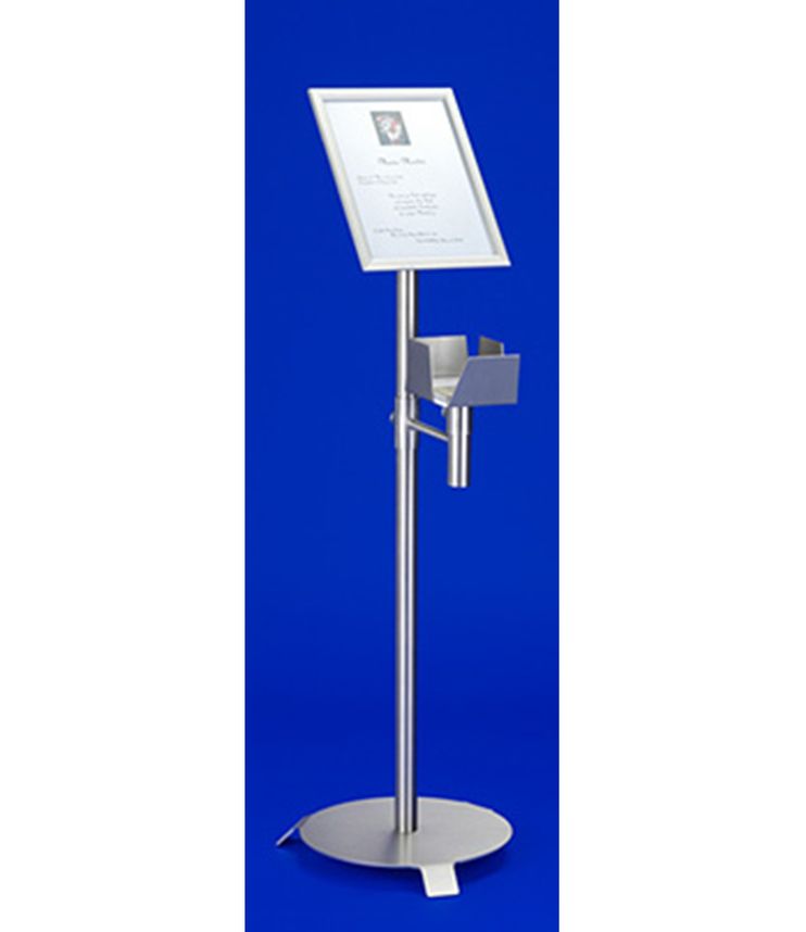 Sterbebildständer DIN A4 mit Sterbebild-Behälter