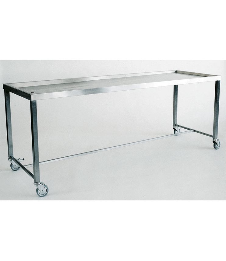 Fahrbarer Wasch- und Seziertisch WT 10/650