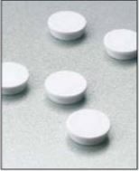 Magnet D=25 mm, weiß